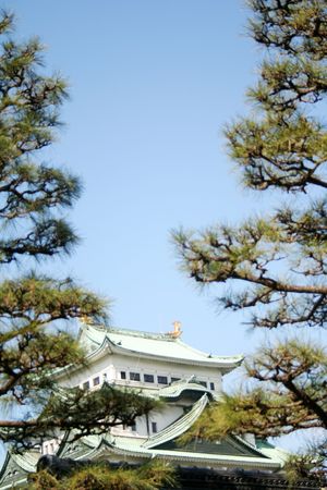 ancient Nagoya castleのeditorial素材