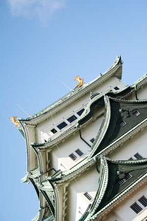 ancient Nagoya castleのeditorial素材