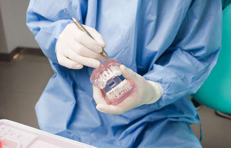 dentist doctor, teaches medical teeth, dental clinic background