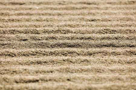 Sand formations looking like dunesの写真素材