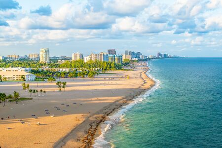 Fort Lauderdale beach, Floridaの写真素材