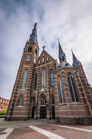 Augustinian Church in Eindhoven, the Netherlands.の写真素材