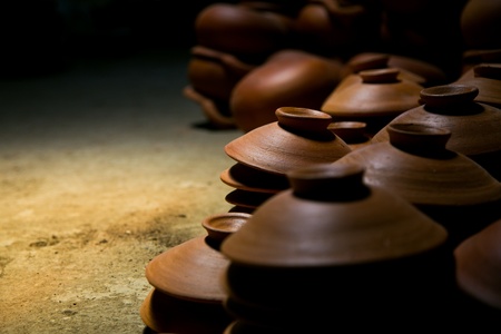 It s in the factory where these potteries are handcrafted 