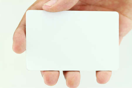 blank business cardの写真素材