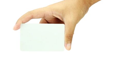 blank business cardの写真素材