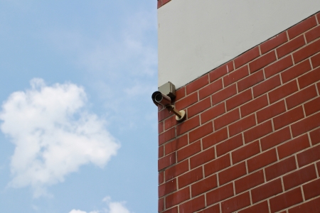 Security Camera,CCTVの写真素材