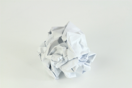 close  up of a paper ballの写真素材
