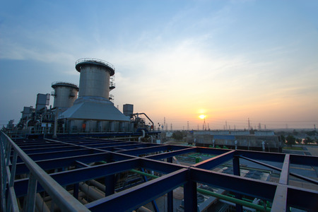 Power station for making Electricity.の写真素材