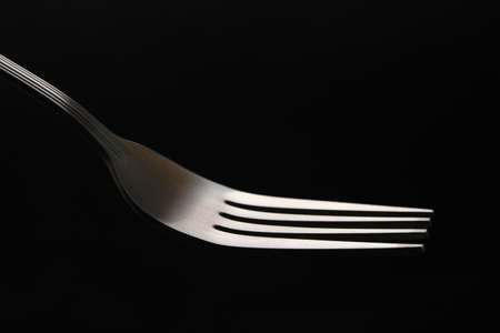 Fork isolated. Kitchen accessories close upの写真素材