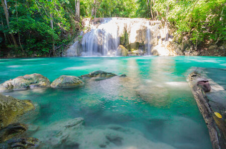 Huay Mae khamin waterfallの写真素材