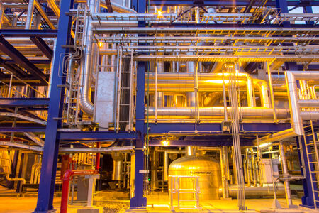 Industrial zone, Steel pipelines