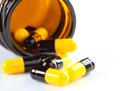 Capsule pillsの写真素材