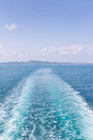 Ship traceの写真素材