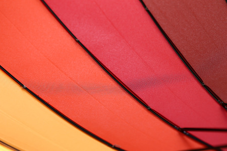 Colorful umbrella for a colorful background.