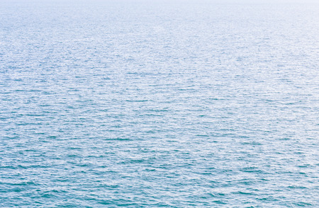 Blue sea surface with wavesの写真素材