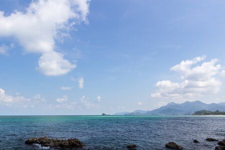 Island and sea. Summer background. Thailandの写真素材