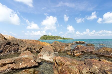 Island and sea. Summer background. Thailandの写真素材