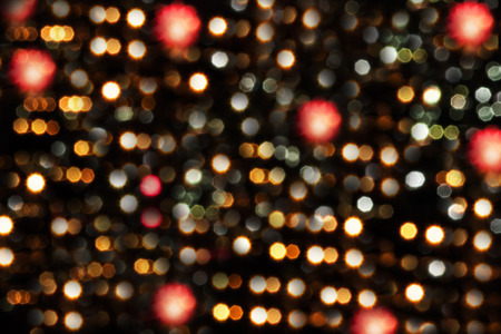 lighten  blurry abstract in the city at  night