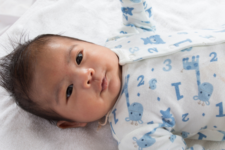 Cute babyの写真素材