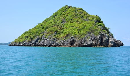 Island in the sea, Sea in Southern Thailandの写真素材