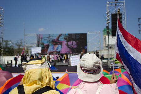 protestation in Thailandのeditorial素材