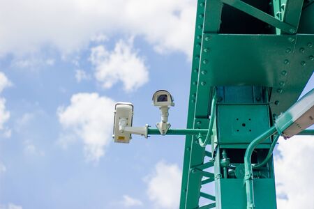 CCTV securityの写真素材