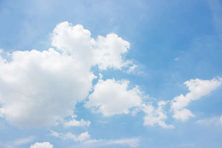 Clouds in blue skyの写真素材