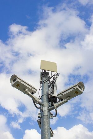 CCTV cameraの写真素材