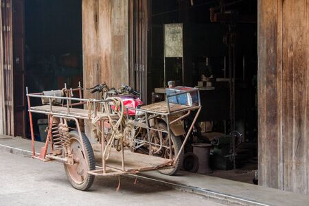 old motorcycleのeditorial素材