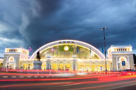 Hua Lamphong Railway Stationのeditorial素材