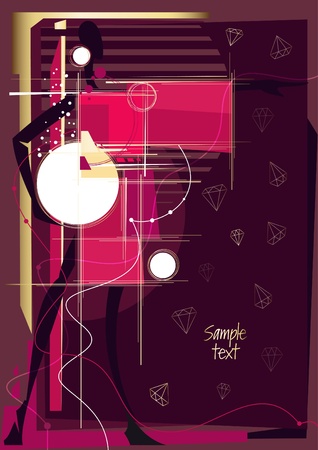 Fashion background conceptのイラスト素材