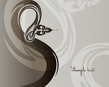 Background with snake  2013 new year  のイラスト素材