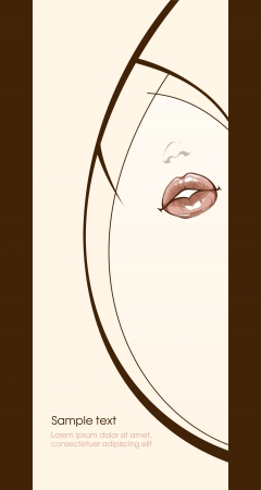 Female background のイラスト素材