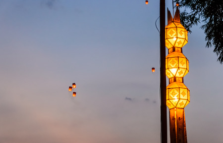 Lana Lentern candleの写真素材