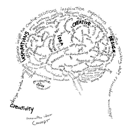 Brain design ,idea and creative concept
