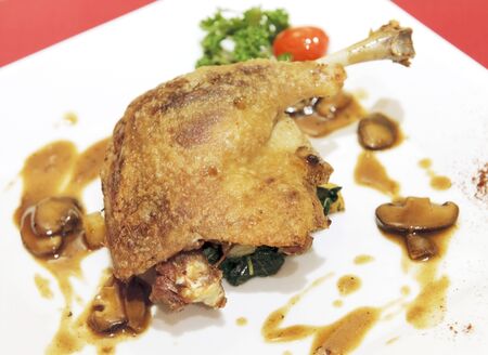 fried chickenの写真素材