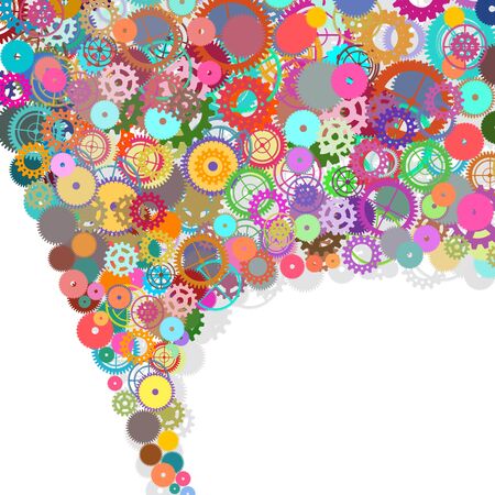 speech bubble design by gearsの写真素材