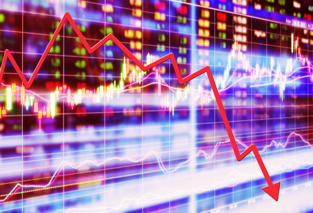 stock market concept , stock market crash stock market concept , stock market crash
