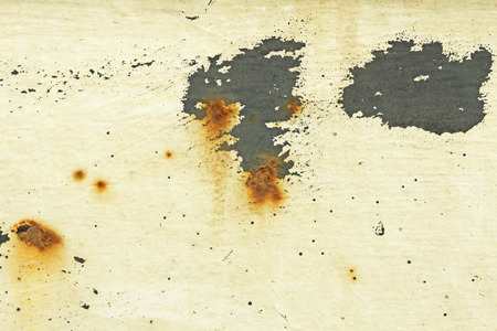 Rusty paint. Corrosion of metal. Rusty gray background.の写真素材