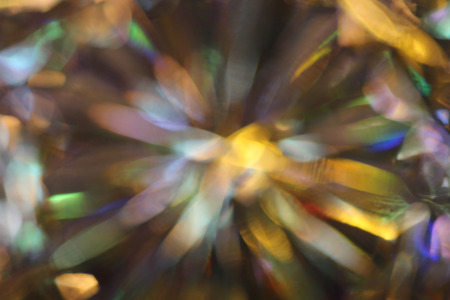 Rays gold rainbow.Blurred abstract creative background. Rainbow background. Lens flare. Colorful...