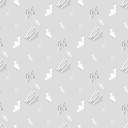 Business seamless pattern business idea vector concept EPS10 vector illustrationのイラスト素材