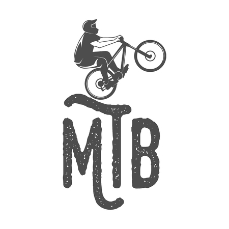 Vintage and modern bicycle   badge, label and design elementsのイラスト素材