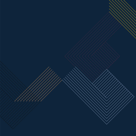 Minimalist geometric background with lines. Vector illustration. Eps10