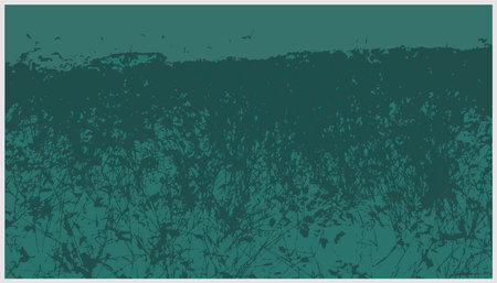 Abstract grass field grunge background. Grunge texture. Vector illustration.のイラスト素材