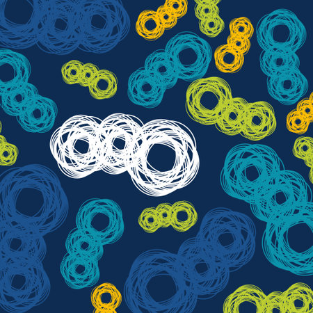 color circular ring backgroundのイラスト素材