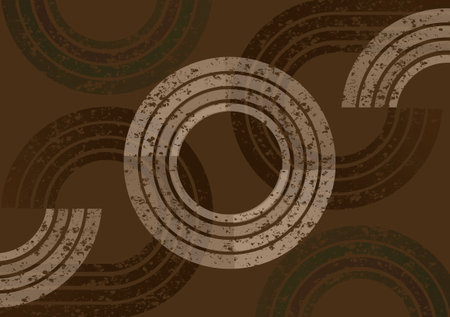 abstract round texture background.(ai eps10 with transparency effect)のイラスト素材