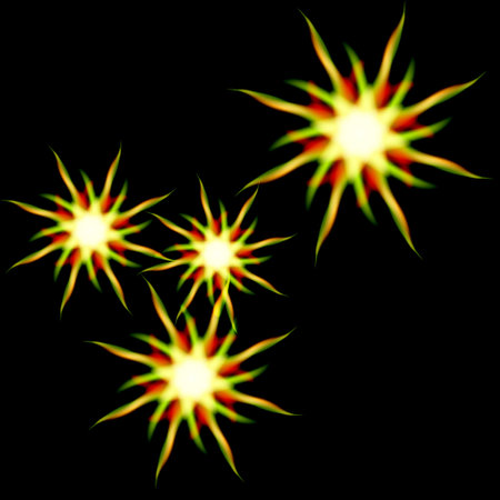 stars light pattern.(ai eps10 with transparency effect)のイラスト素材