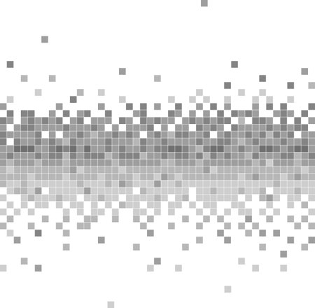vector of gray digital check backgroundのイラスト素材