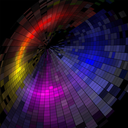 Colorful background mosaic pattern.(ai eps10 with transparency effect)のイラスト素材