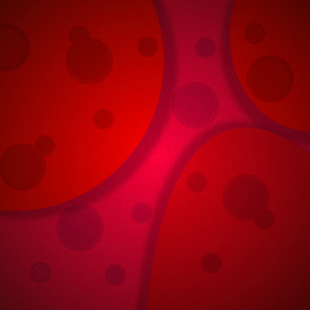 abstract red dot pattern background.(ai eps10 with transparency effect)のイラスト素材